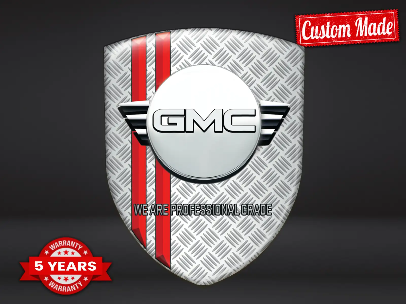 GMC Individuelle Stoßstangenaufkleber Sport Modern Stern
